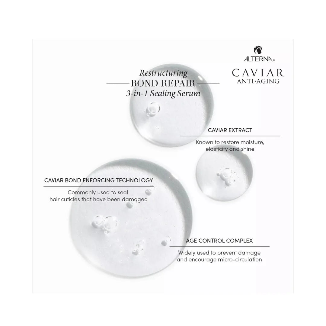 ALTERNA Caviar Anti-Aging Restructuring Bond Repair 3-In-1 Sealing Serum