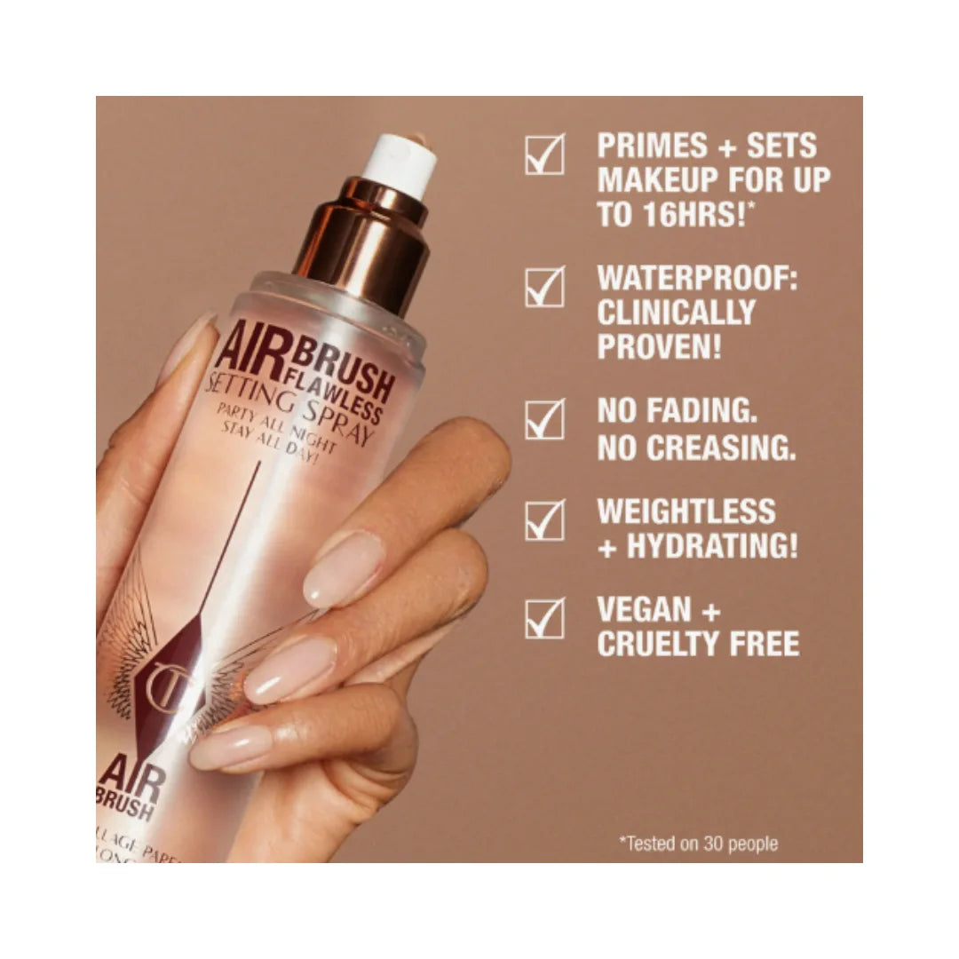 CHARLOTTE TILBURY Airbrush Flawless Finish Setting Spray Duo