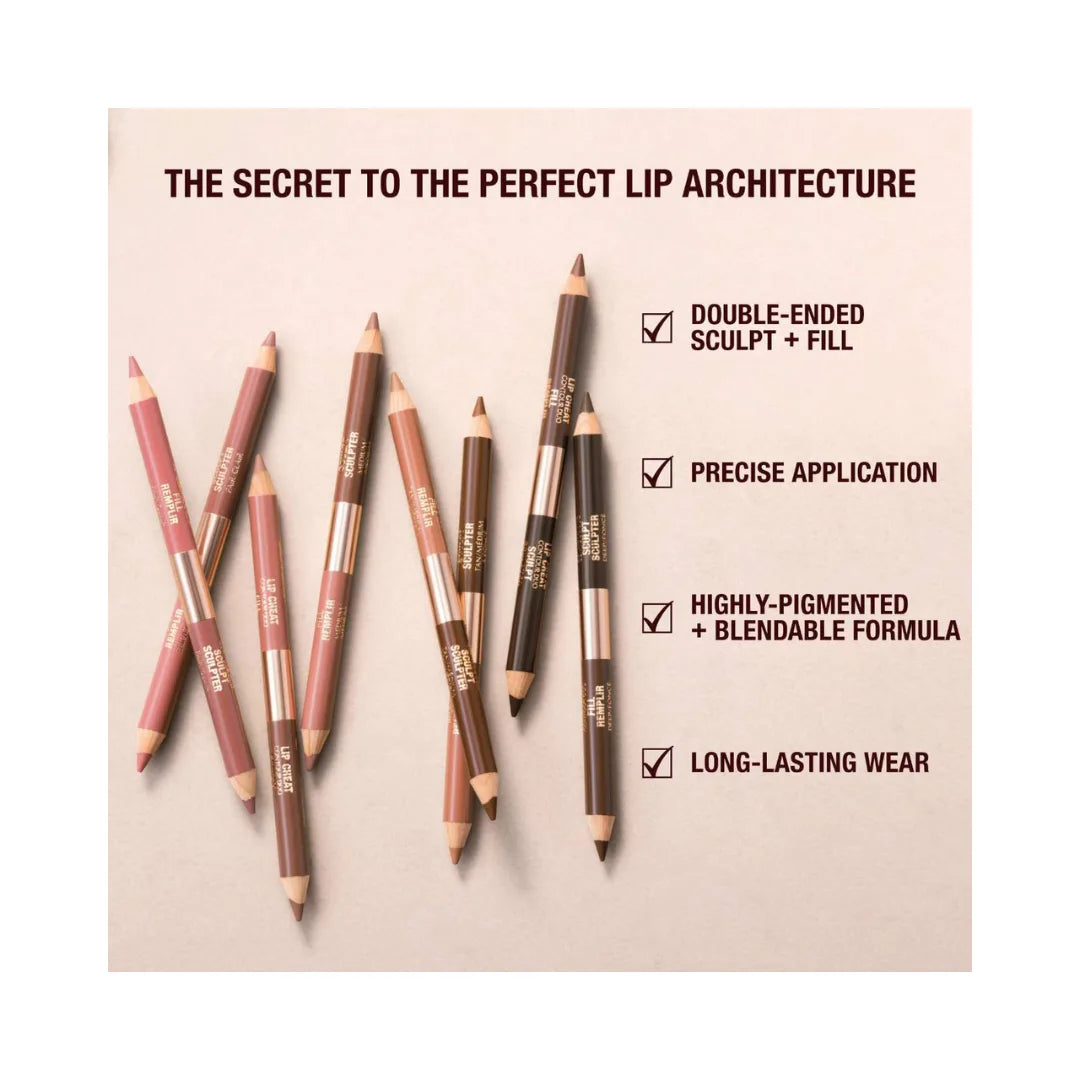 CHARLOTTE TILBURY Super Nudes Lip Cheat Contour Duo Lip Liner