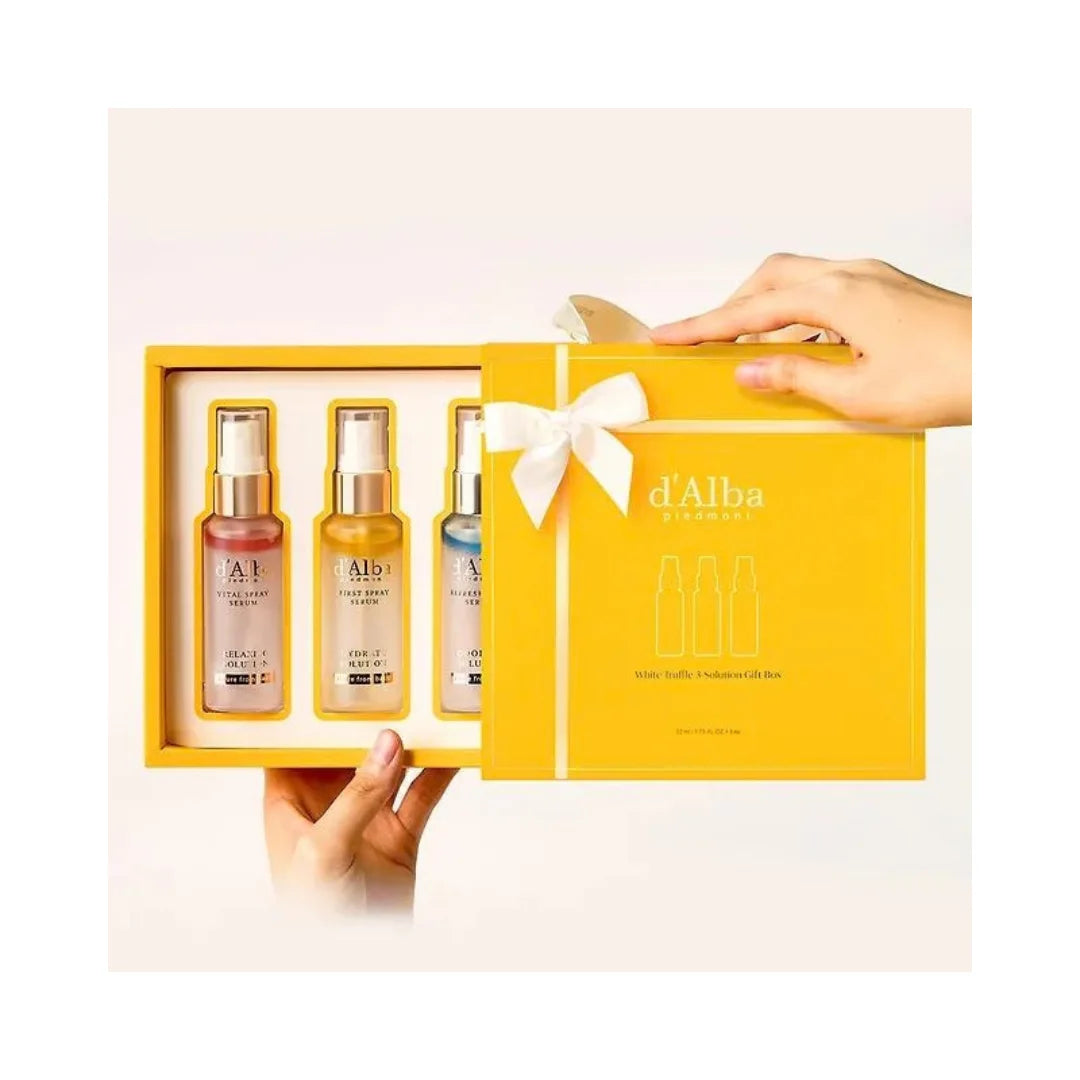 D'ALBA White Truffle 3 Solution Gift Box