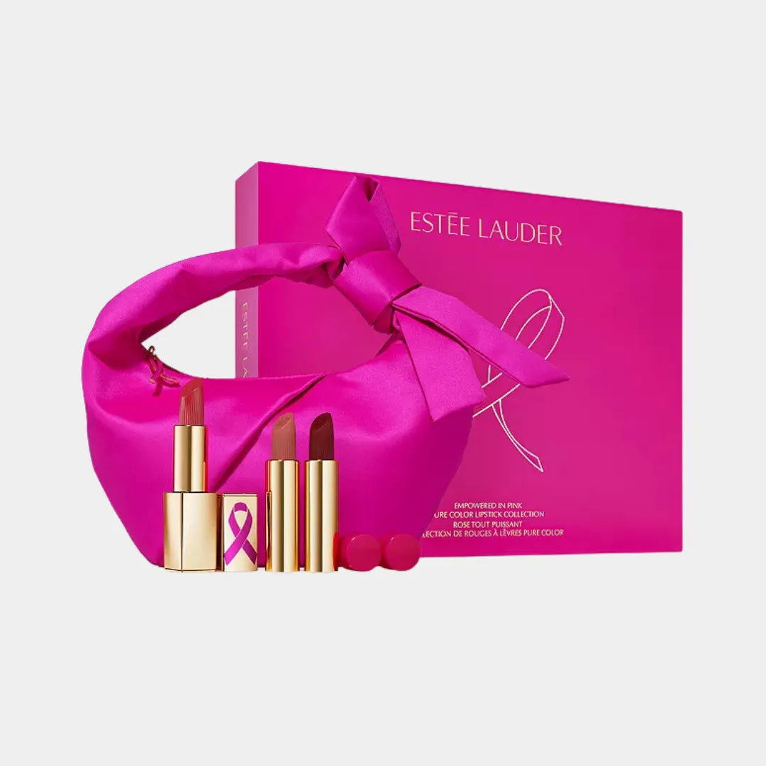 ESTEE LAUDER Empowered In Pink Pure Color Lipstick Set