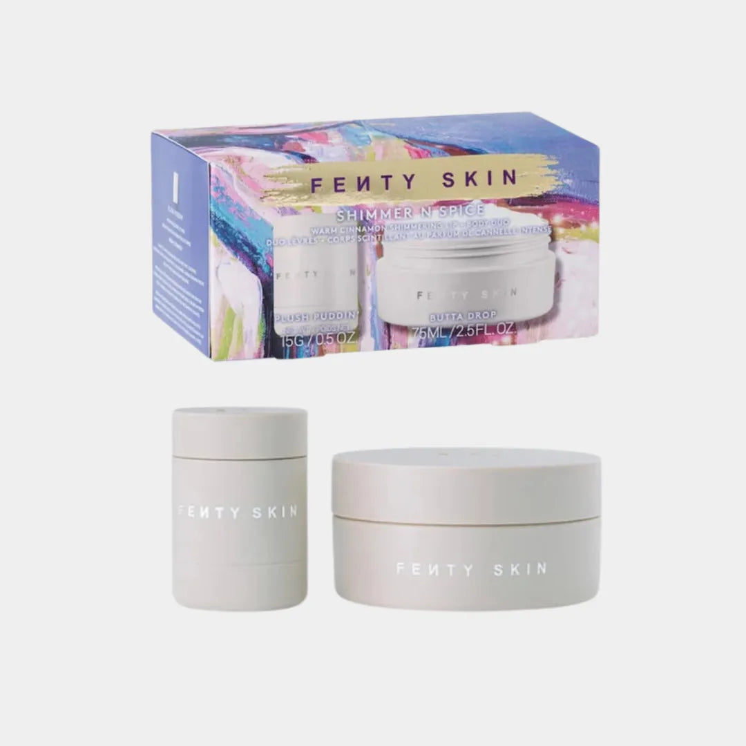 FENTY BEAUTY Shimmer N Spice Warm Cinnamon Shimmering Lip + Body Duo
