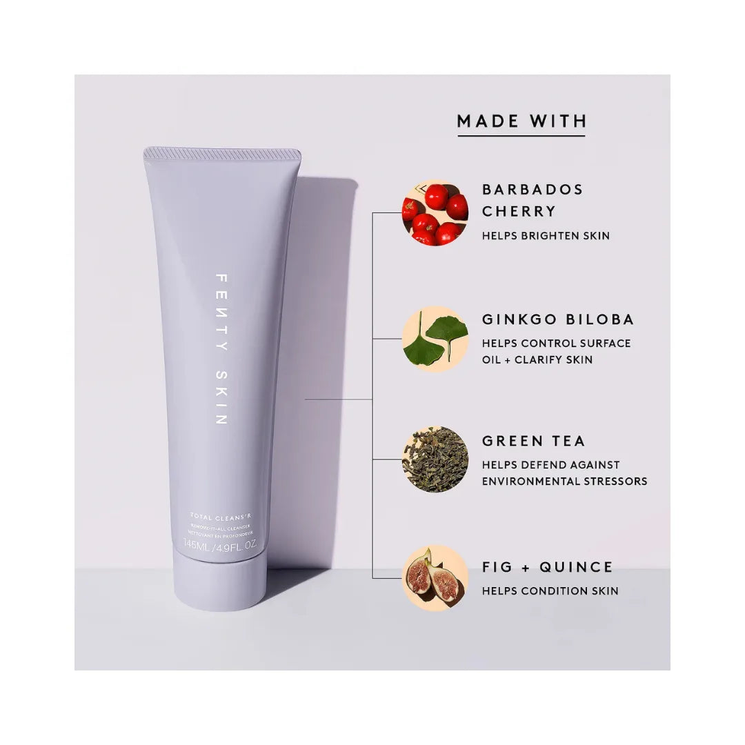 FENTY BEAUTY Skincare Lov'rs Cleanser, Toner, SPF Moisturizer + Collector's Case