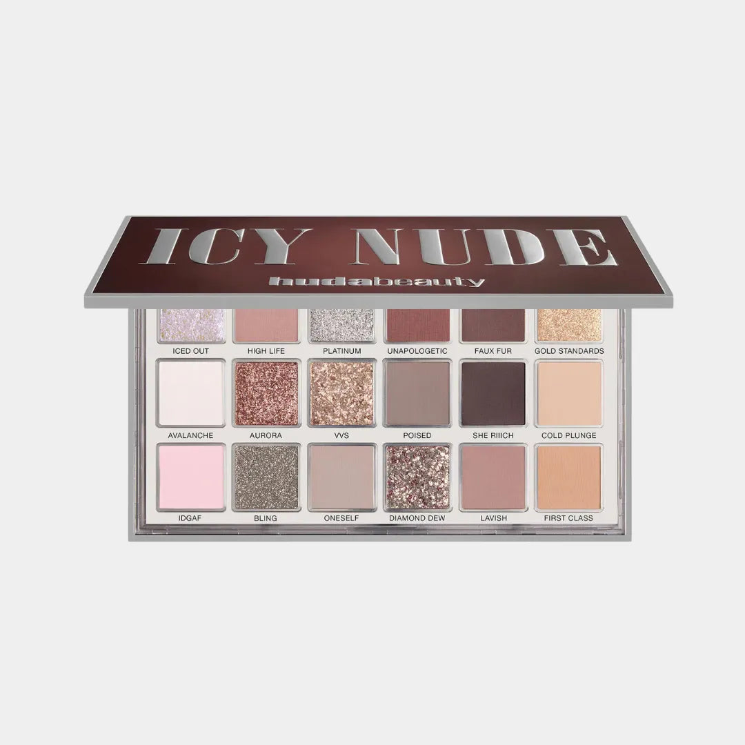 HUDA BEAUTY Icy Nude Eyeshadow Palette