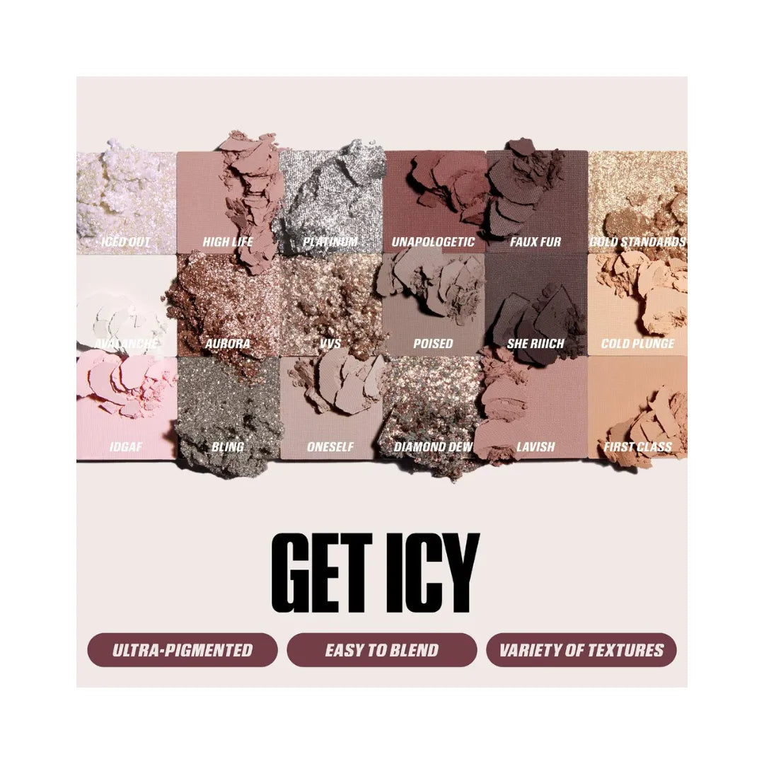 HUDA BEAUTY Icy Nude Eyeshadow Palette