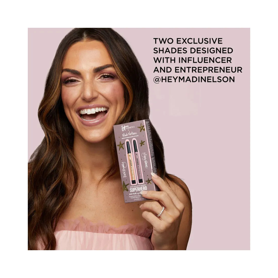 IT COSMETICS x Madi Nelson Superhero No-Tug Eyeshadow Sticks Kit