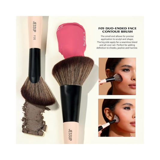 JESSUP 3PC Dual Ended T507 Makeup Brush Set