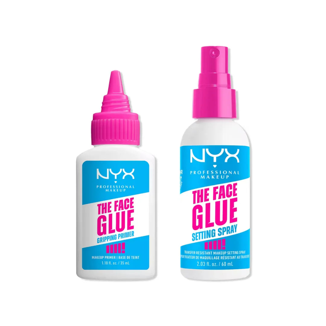 NYX PROFESSIONAL MAKEUP The Face Glue Primer and Setting Spray Duo
