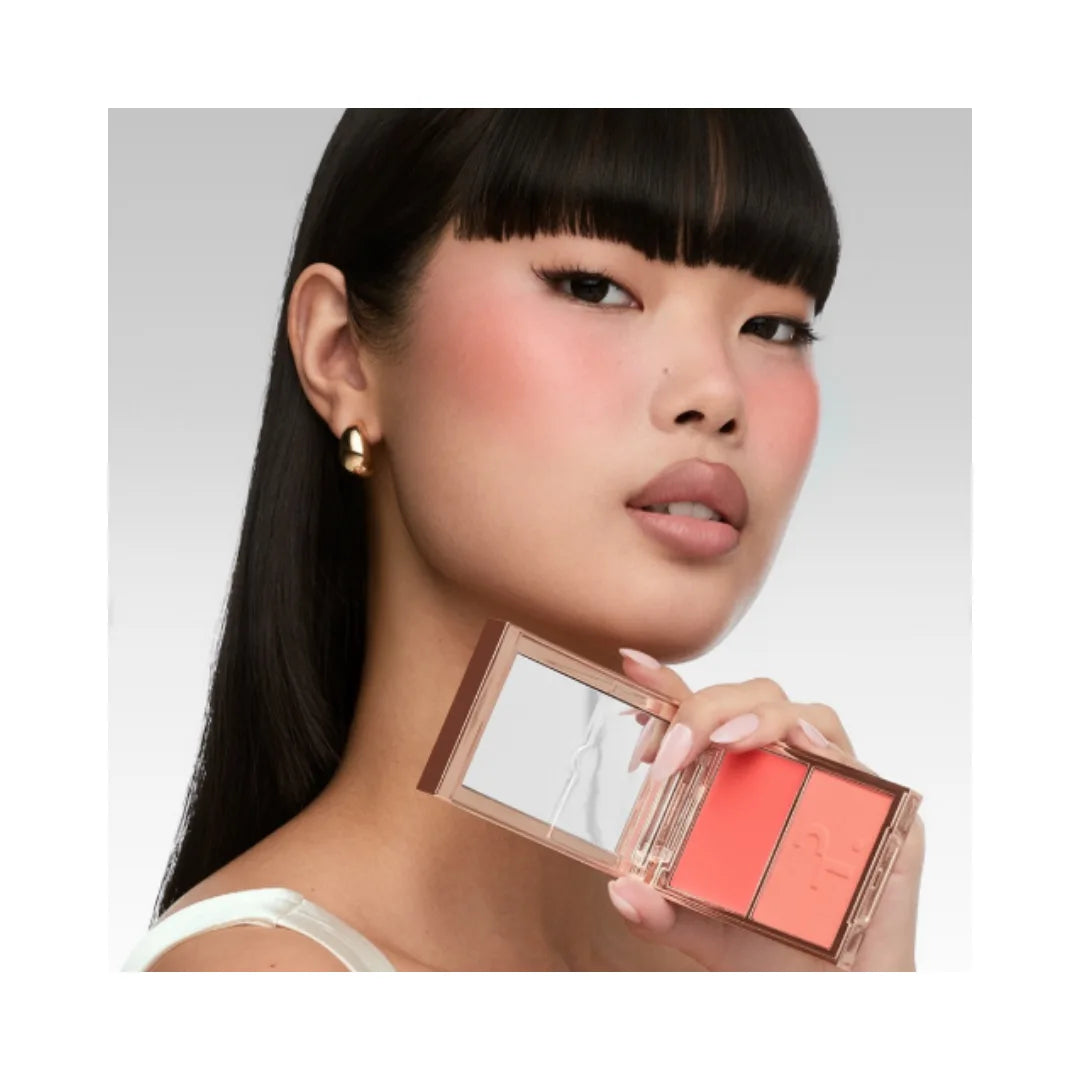 PATRICK TA Major Headlines Double-Take Crème & Powder Blush Duo - Soft Launch