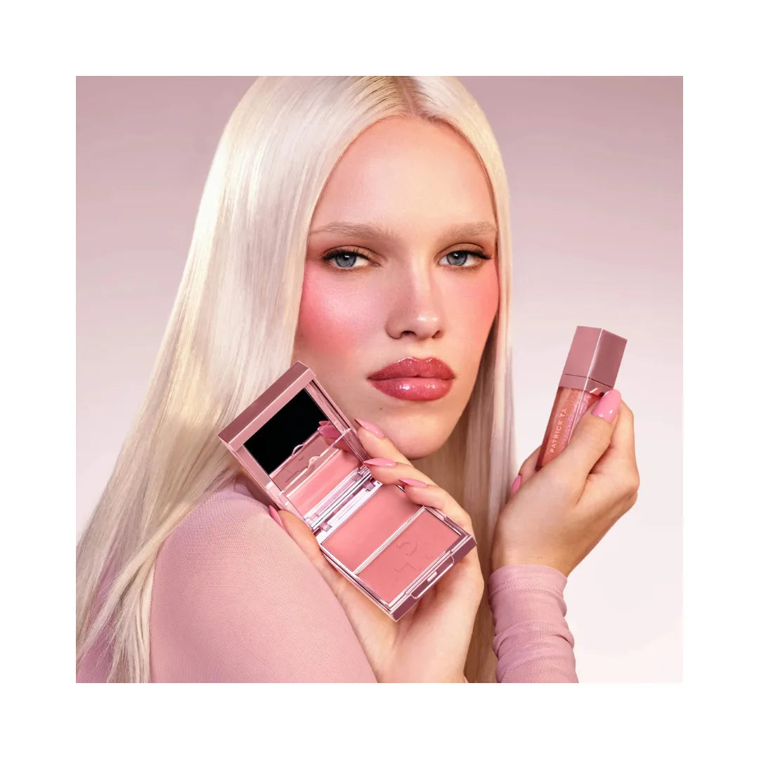 PATRICK TA Patrick's Glow and Gloss Set: Major Headlines Blush Duo and Lip Gloss Set