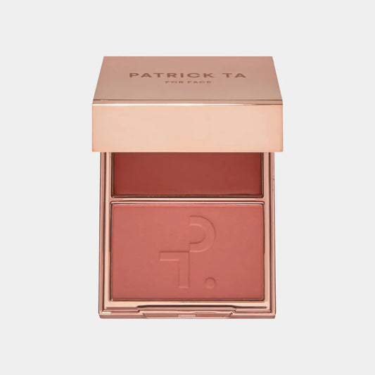 PATRICK TA Major Headlines Double-Take Crème & Powder Blush Duo