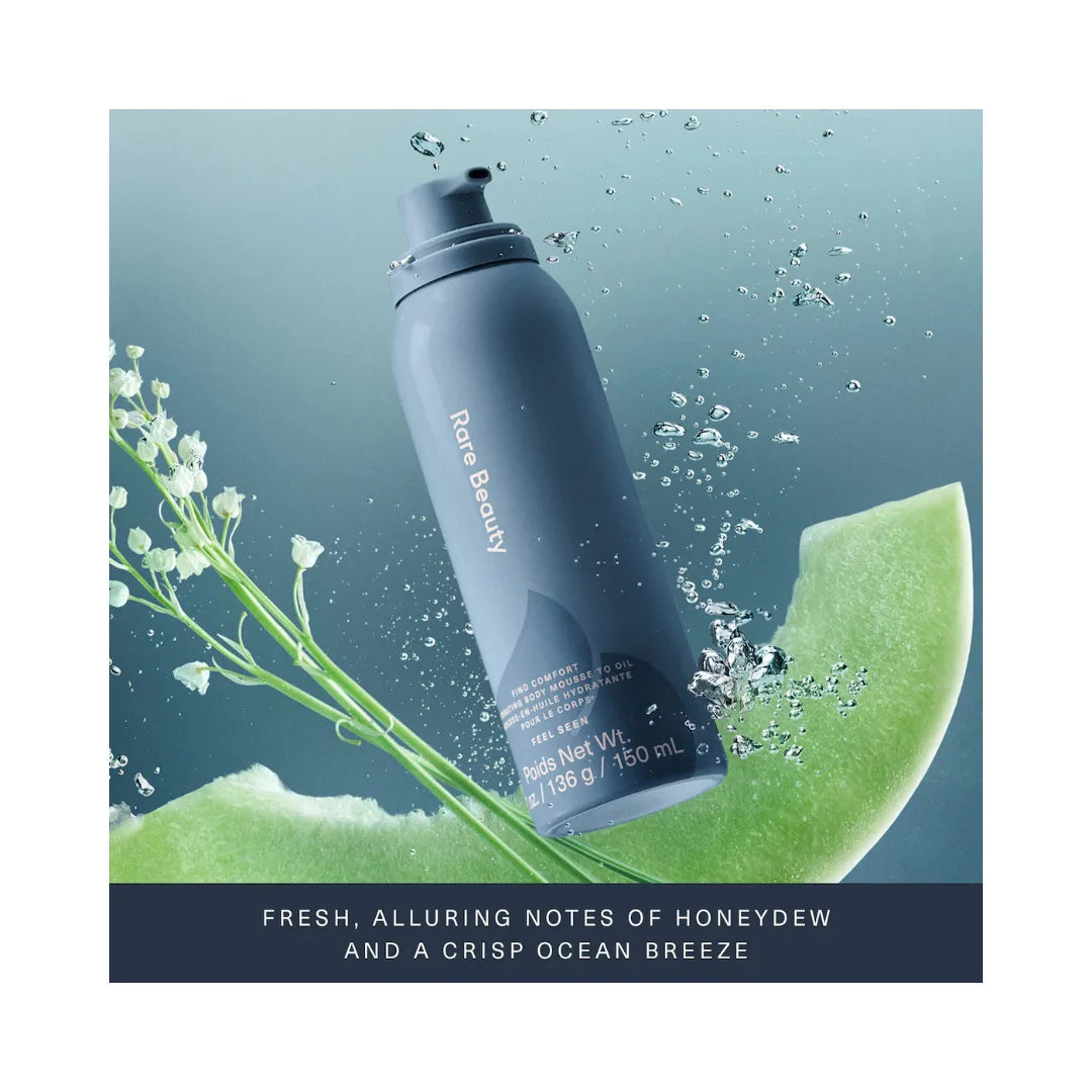 RARE BEAUTY Find Comfort: Feel Seen Hydrating Body Mousse to Oil