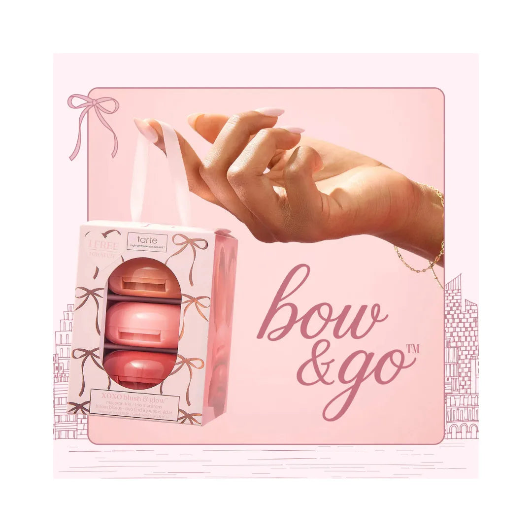 TARTE XOXO Blush & Glow Macaron Set