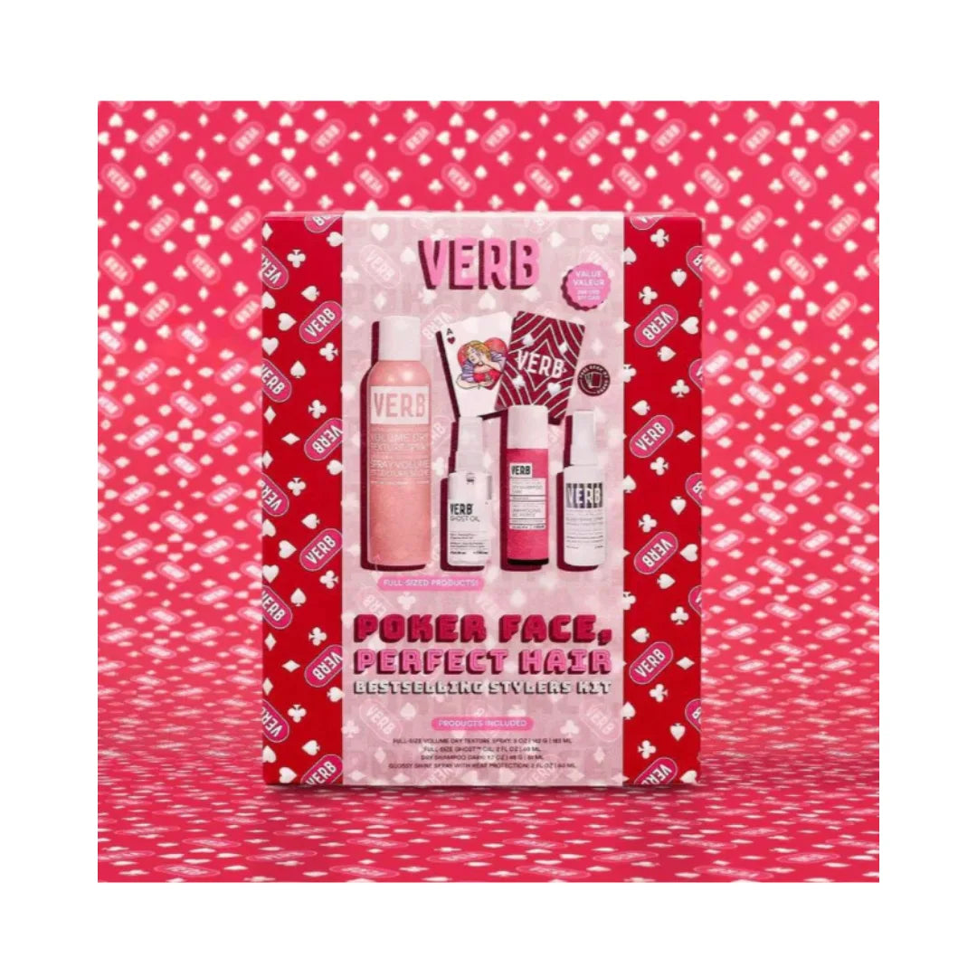 VERB Poker Face, Perfect Hair Holiday Kit