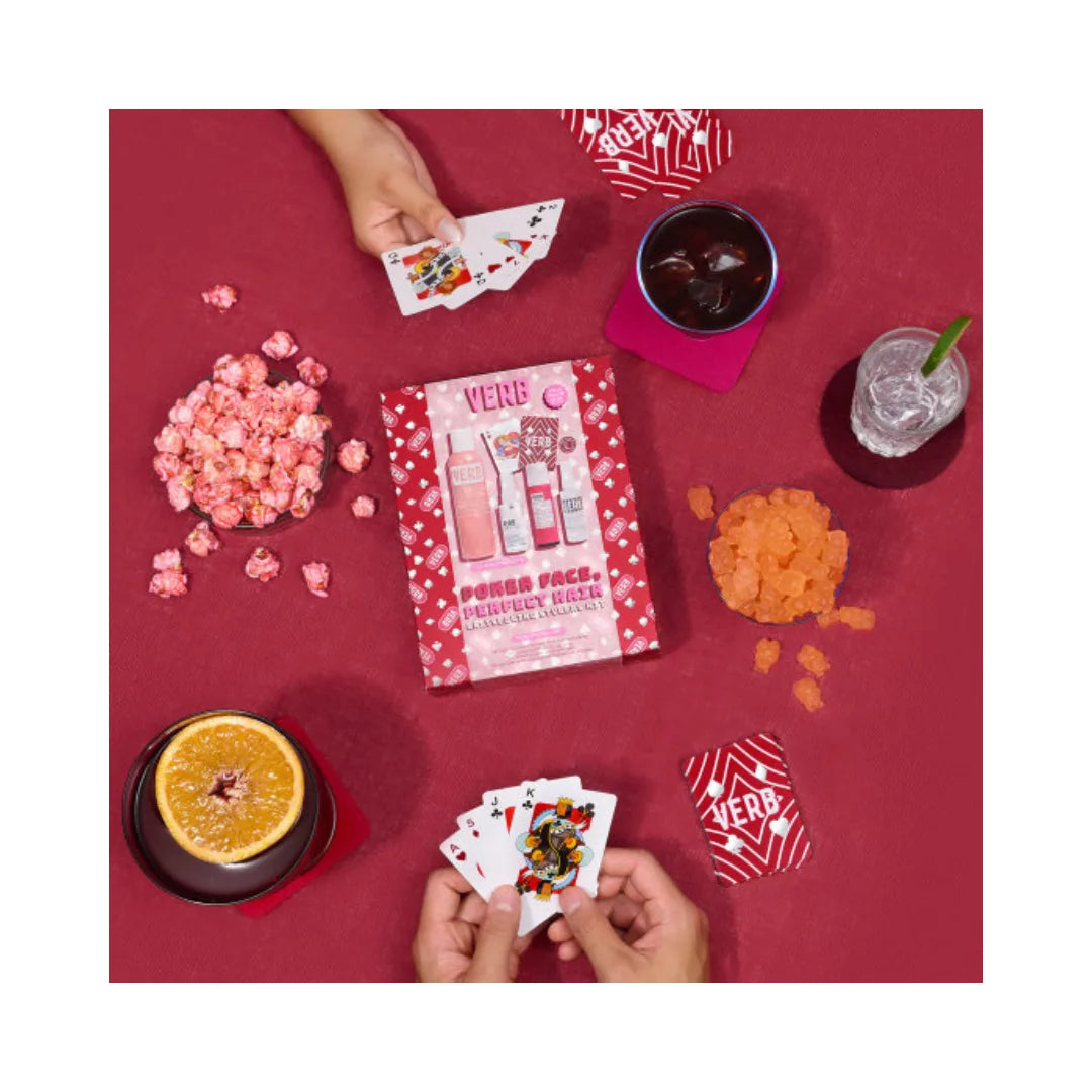 VERB Poker Face, Perfect Hair Holiday Kit