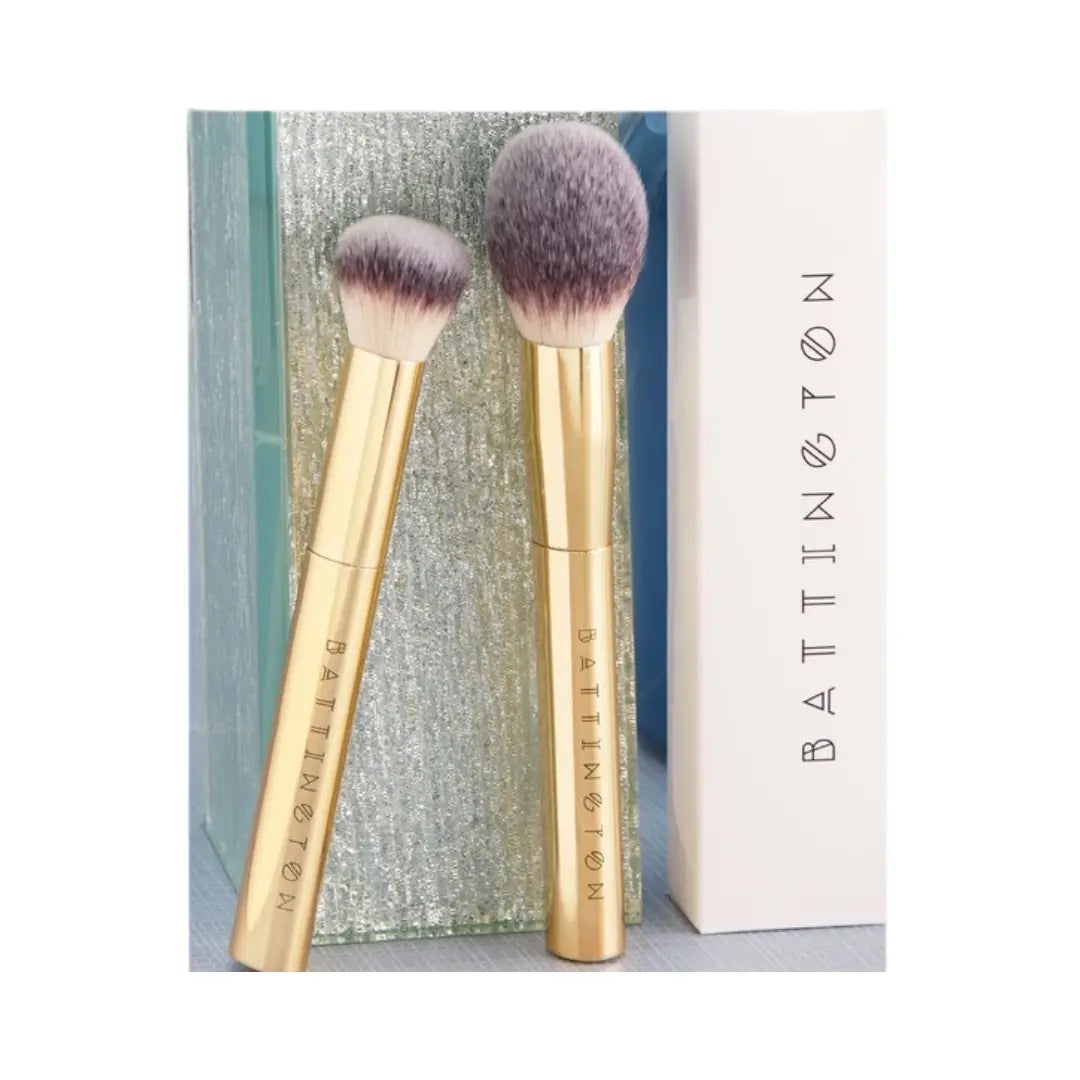 BATTINGTON BEAUTY Powder and Contour Brush Set