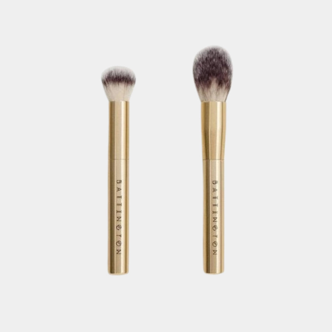 BATTINGTON BEAUTY Powder and Contour Brush Set