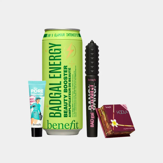 BENEFIT COSMETICS BADgal Energy Mascara, Primer & Bronzer Set