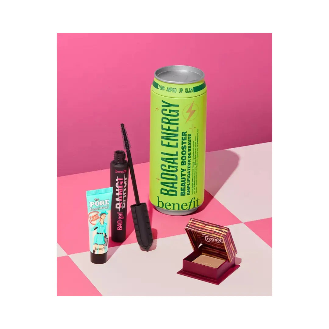 BENEFIT COSMETICS BADgal Energy Mascara, Primer & Bronzer Set