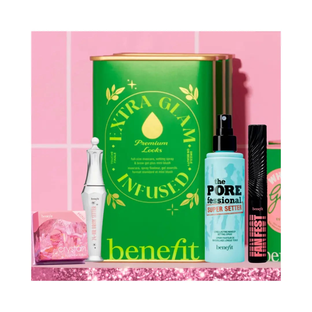 BENEFIT COSMETICS Extra Glam Infused Gift Set