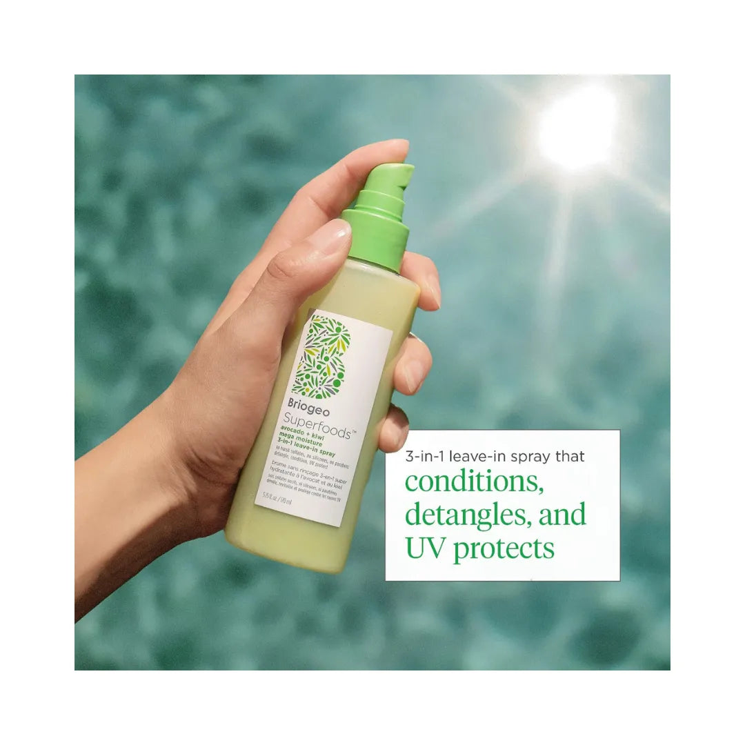 BRIOGEO Superfoods Avocado + Kiwi Moisture Leave-In Conditioner