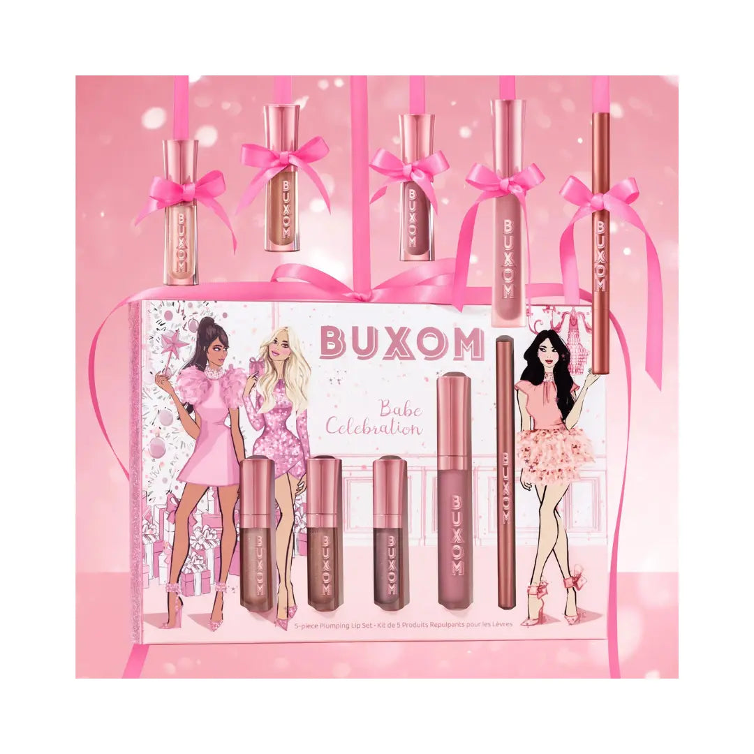 BUXOM Babe Celebration Lip Gloss & Lip Liner Set