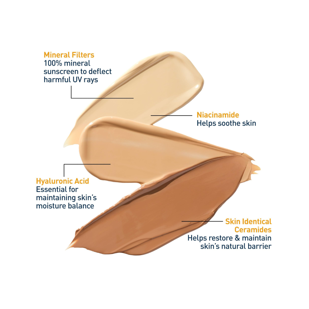 CERAVE Hydrating Mineral Sunscreen SPF 30 Face Sheer Tint