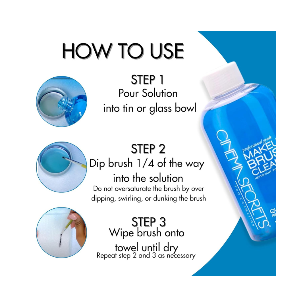 CINEMA SECRETS Makeup Brush Cleaner Pro Starter Kit