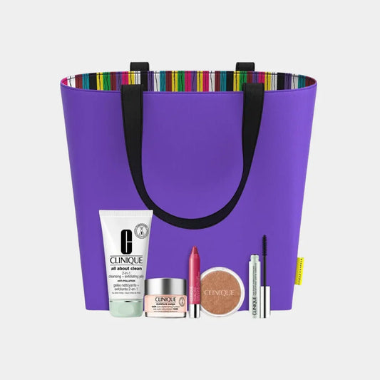 CLINIQUE Sun-Kissed Essentials Set + Tote Bag