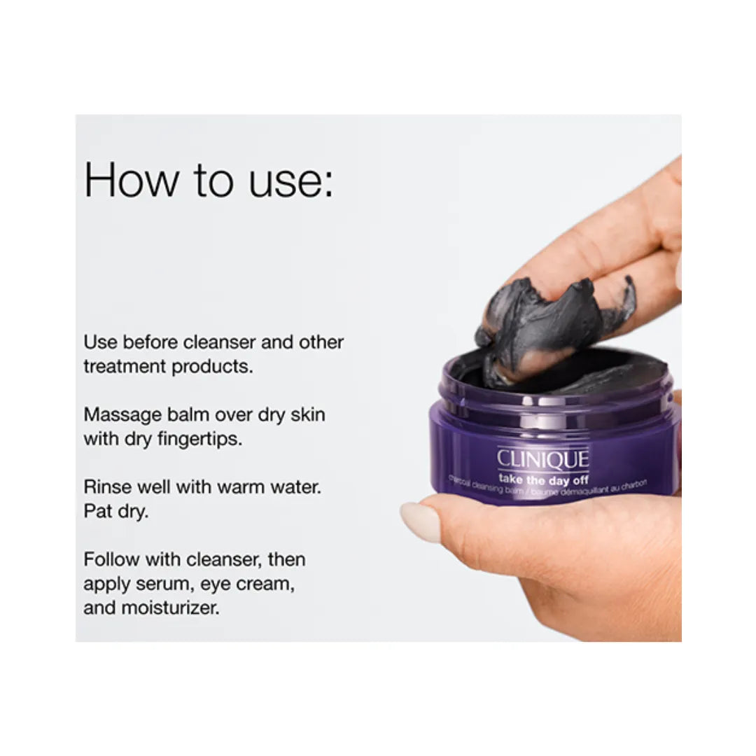 CLINIQUE  Take The Day Off Charcoal Cleansing Balm Makeup Remover