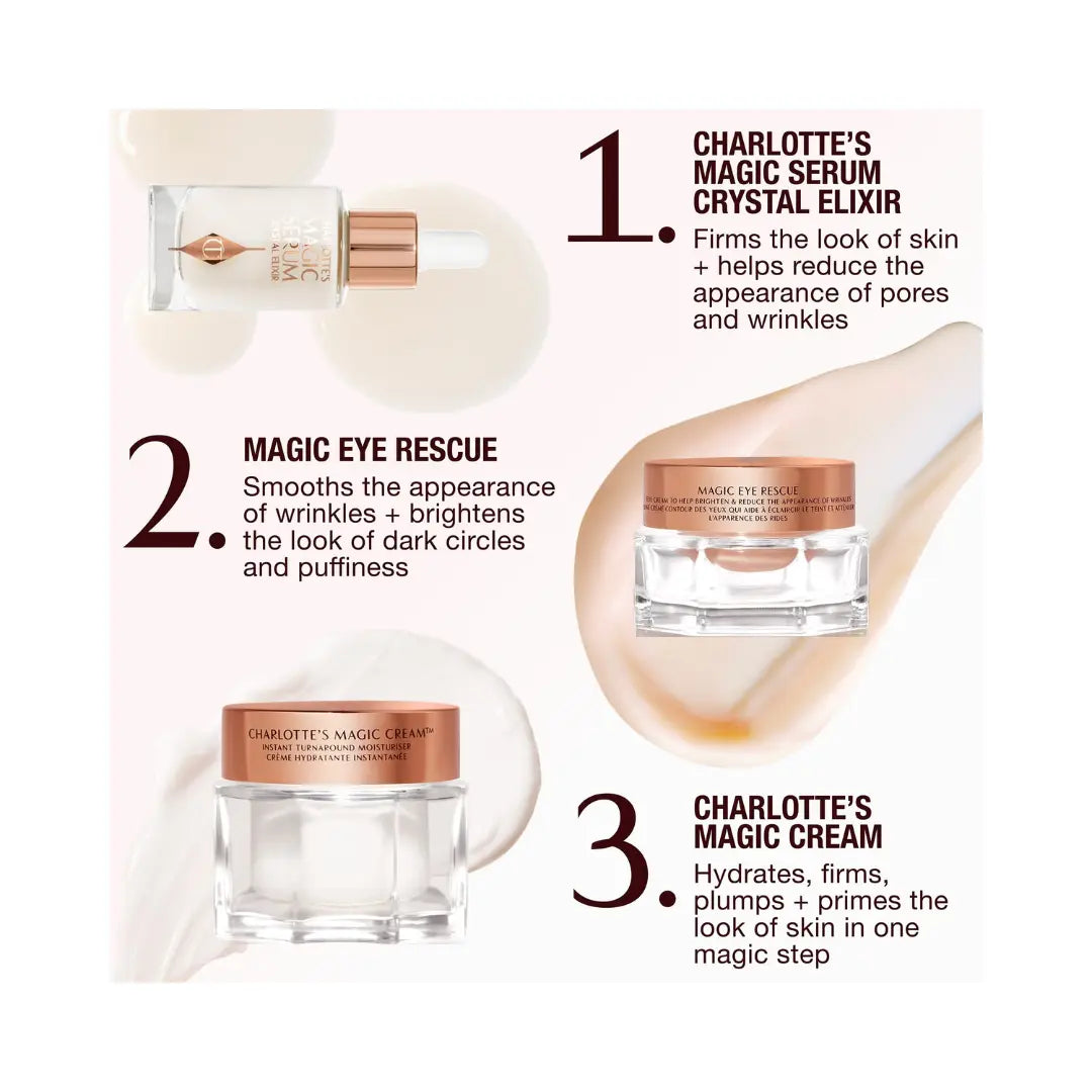 CHARLOTTE TILBURY Immediate Skin Revival Routine Discovery Set