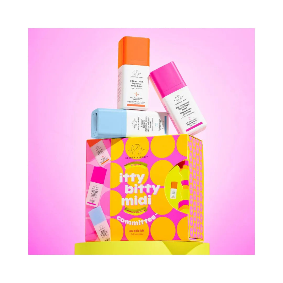 DRUNK ELEPHANT Itty Bitty Midi Committee: An Acid Kit