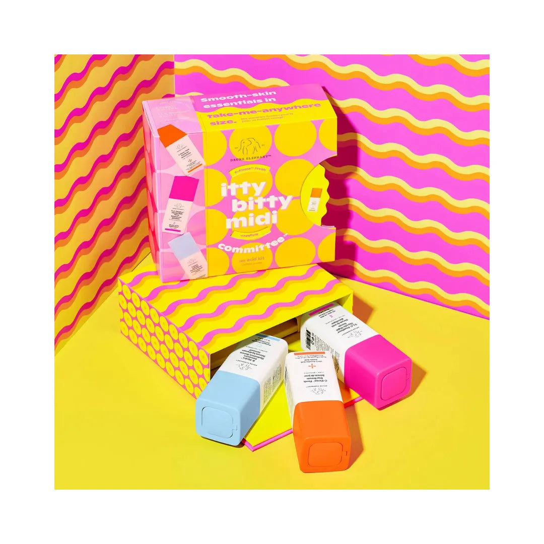 DRUNK ELEPHANT Itty Bitty Midi Committee: An Acid Kit