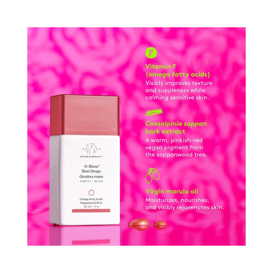 DRUNK ELEPHANT O-Bloos Rosi Glow Drops