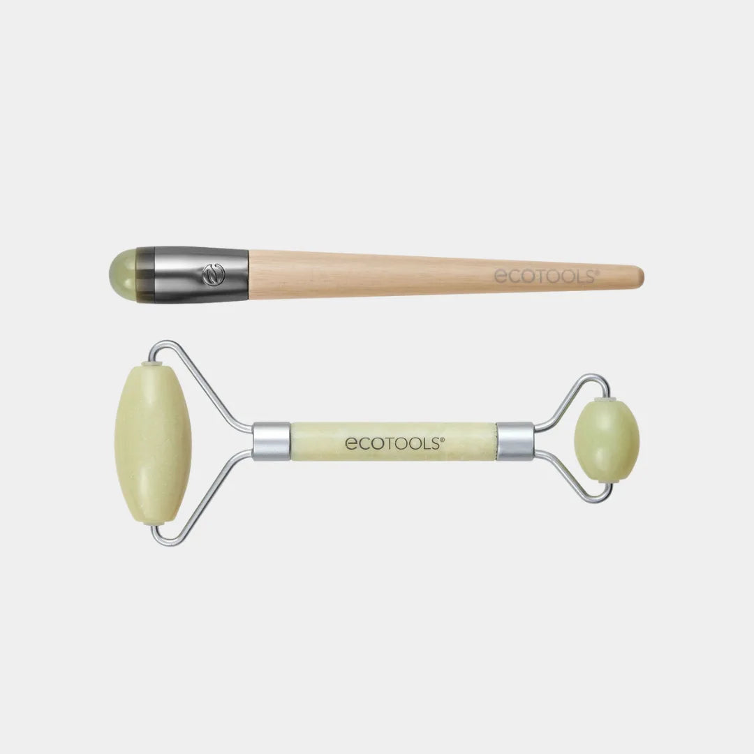ECOTOOLS Jade Facial Roller and Eye Roller Duo