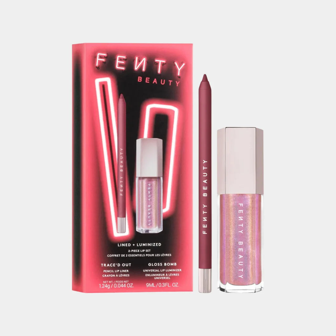 BB Perfect Foundation リフィル2点とリップ2 点 FENTY BEAUTY Lined + Luminized 2-Piece Lip Set – FluturaBeauty