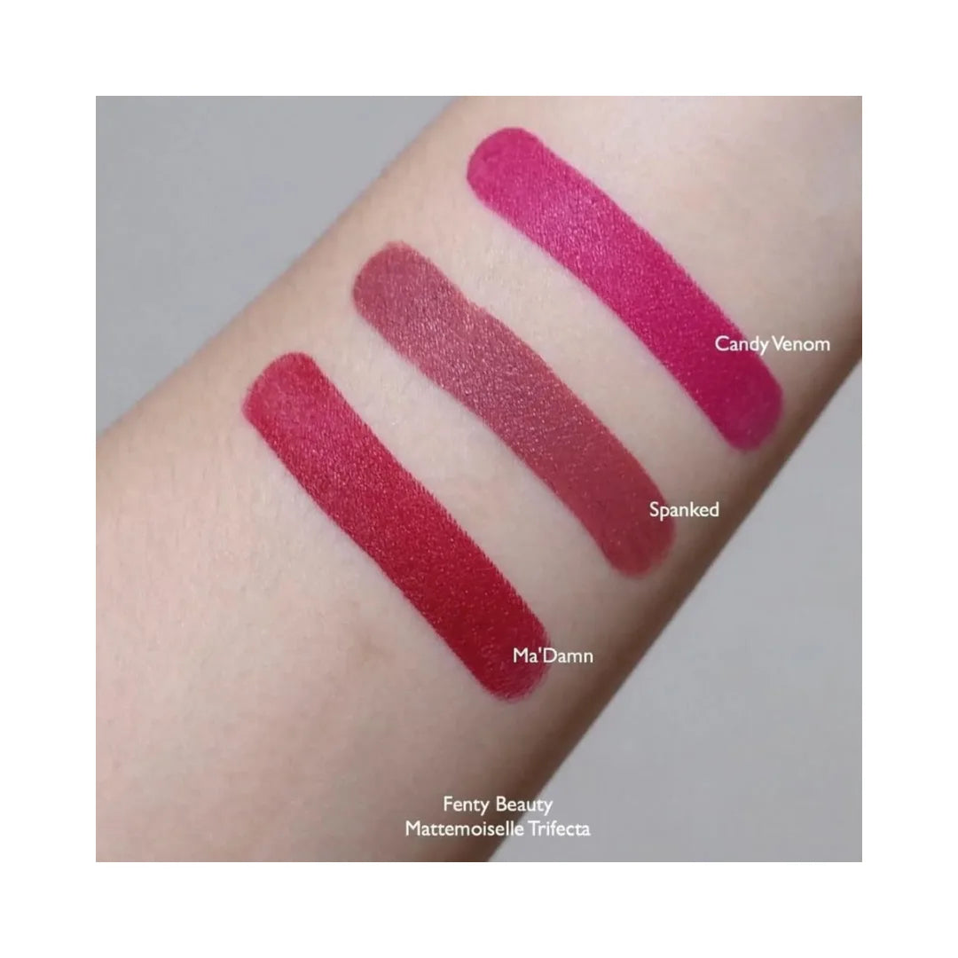 FENTY BEAUTY Mattemoiselle Trifecta Plush Matte Lipstick Trio