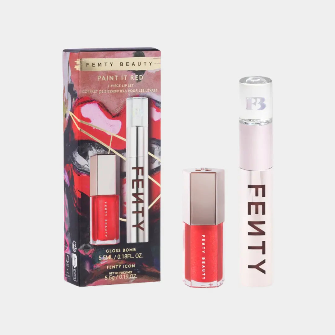 FENTY BEAUTY Snackz Paint It Red Lip Set