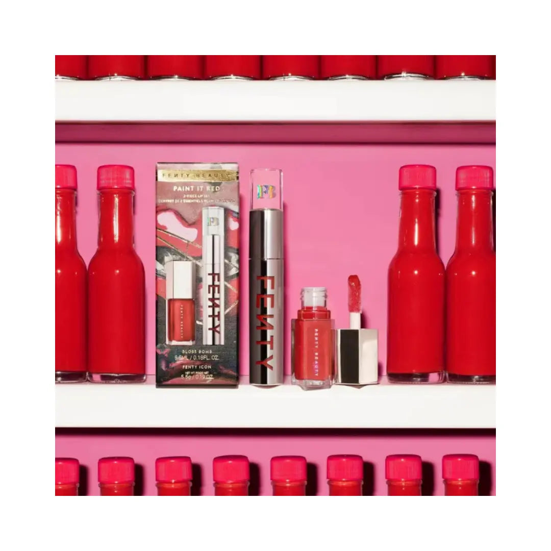FENTY BEAUTY Snackz Paint It Red Lip Set