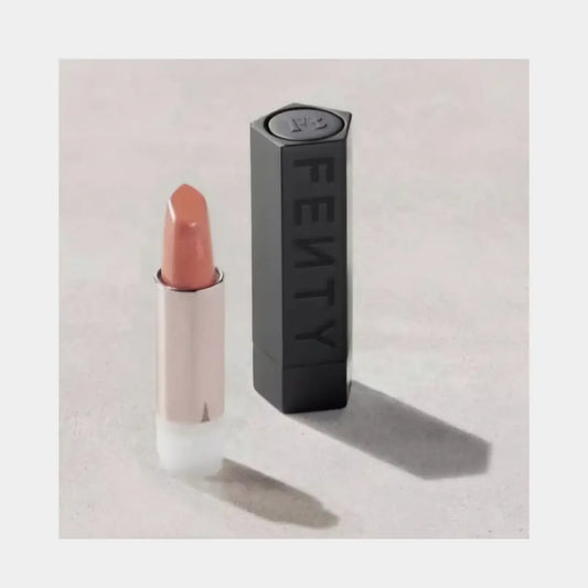 FENTY BEAUTY Icon The Fill Semi Matte Refillable Lipstick +Matte Black Case