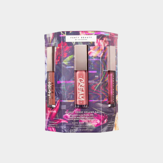 FENTY BEAUTY Glossy Posse Volume 5.0 Lip Gloss Bomb Trio