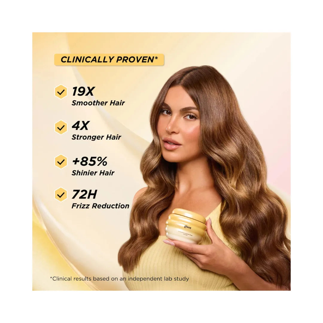 GISOU Mini Honey Gloss Ceramide Therapy Hydrating Hair Mask
