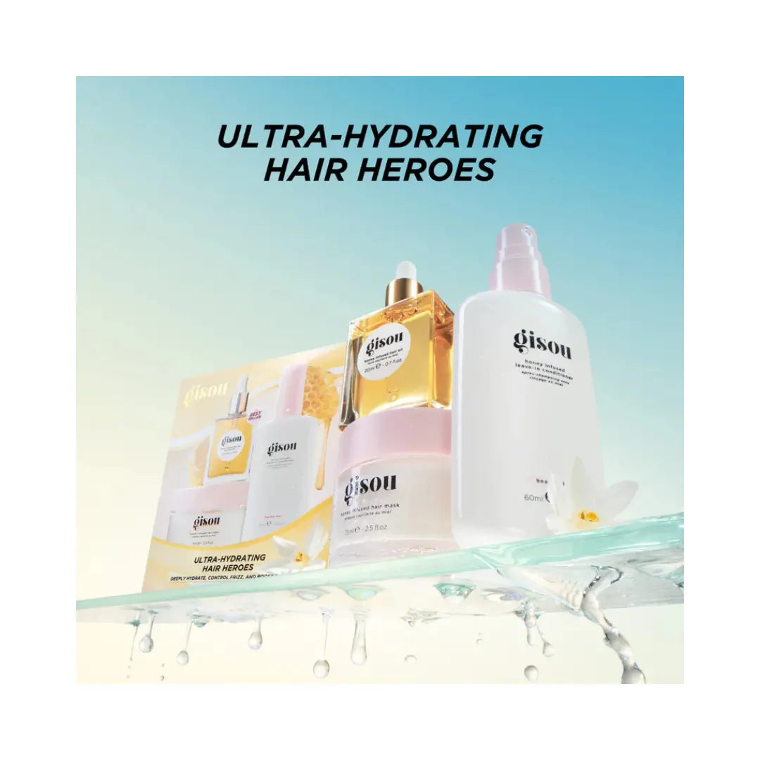 GISOU Ultra-Hydrating Hair Heroes Set