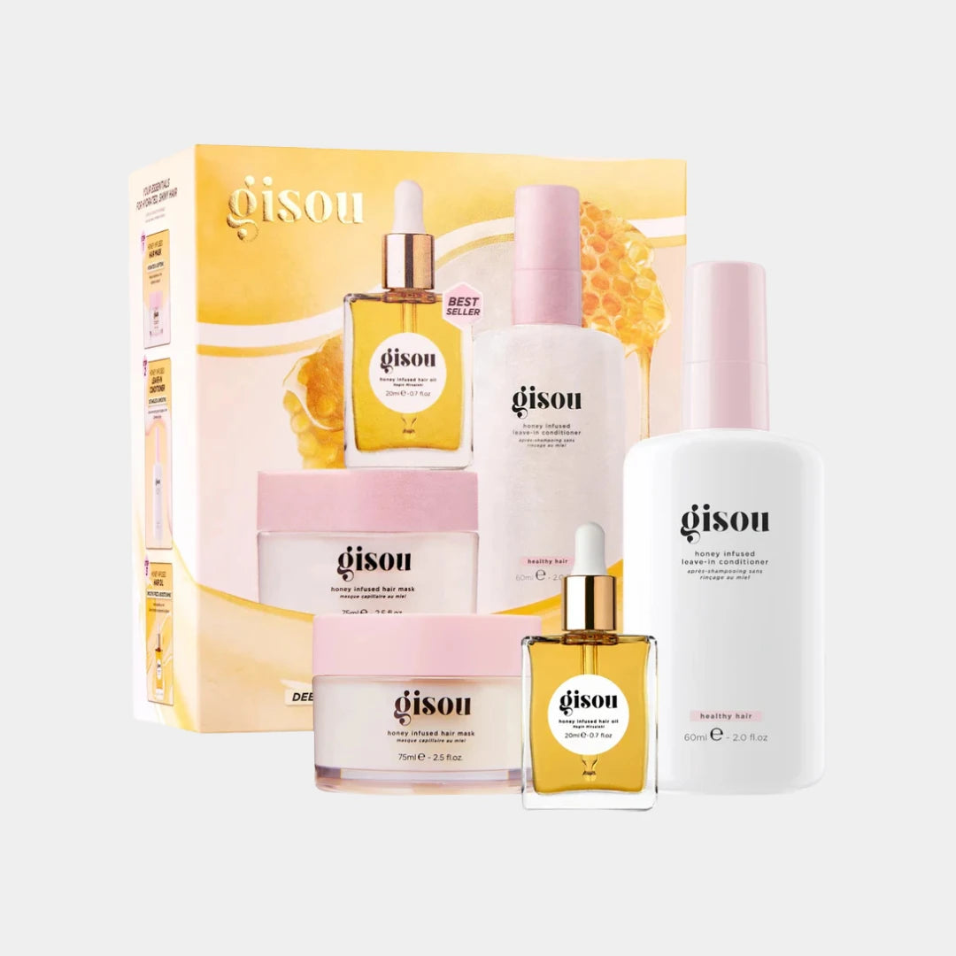 GISOU Ultra-Hydrating Hair Heroes Set