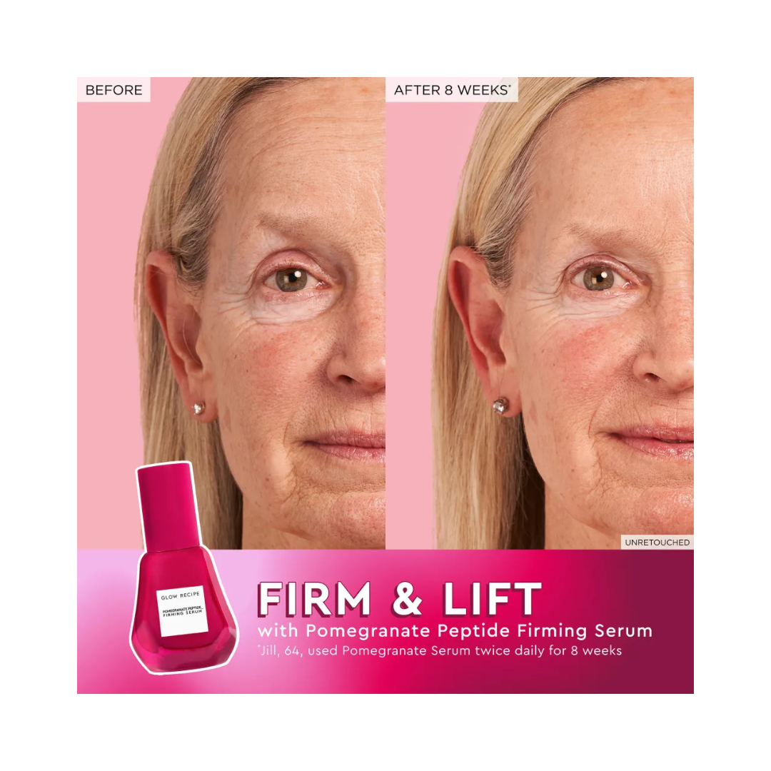 GLOW RECIPE Pomegranate Peptide Firming Serum