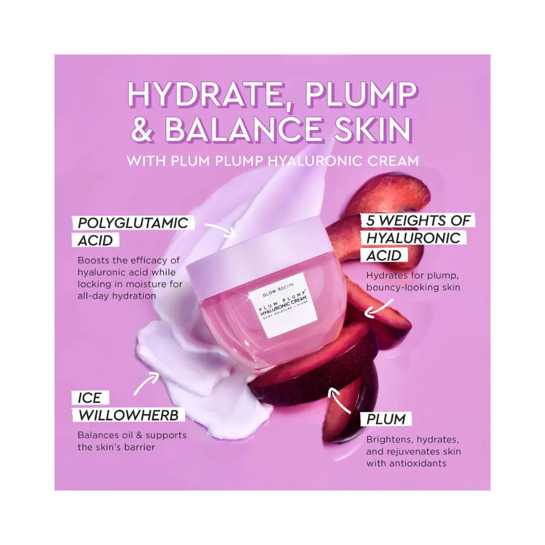 GLOW RECIPE Plum Plump Hyaluronic Acid Moisturizer