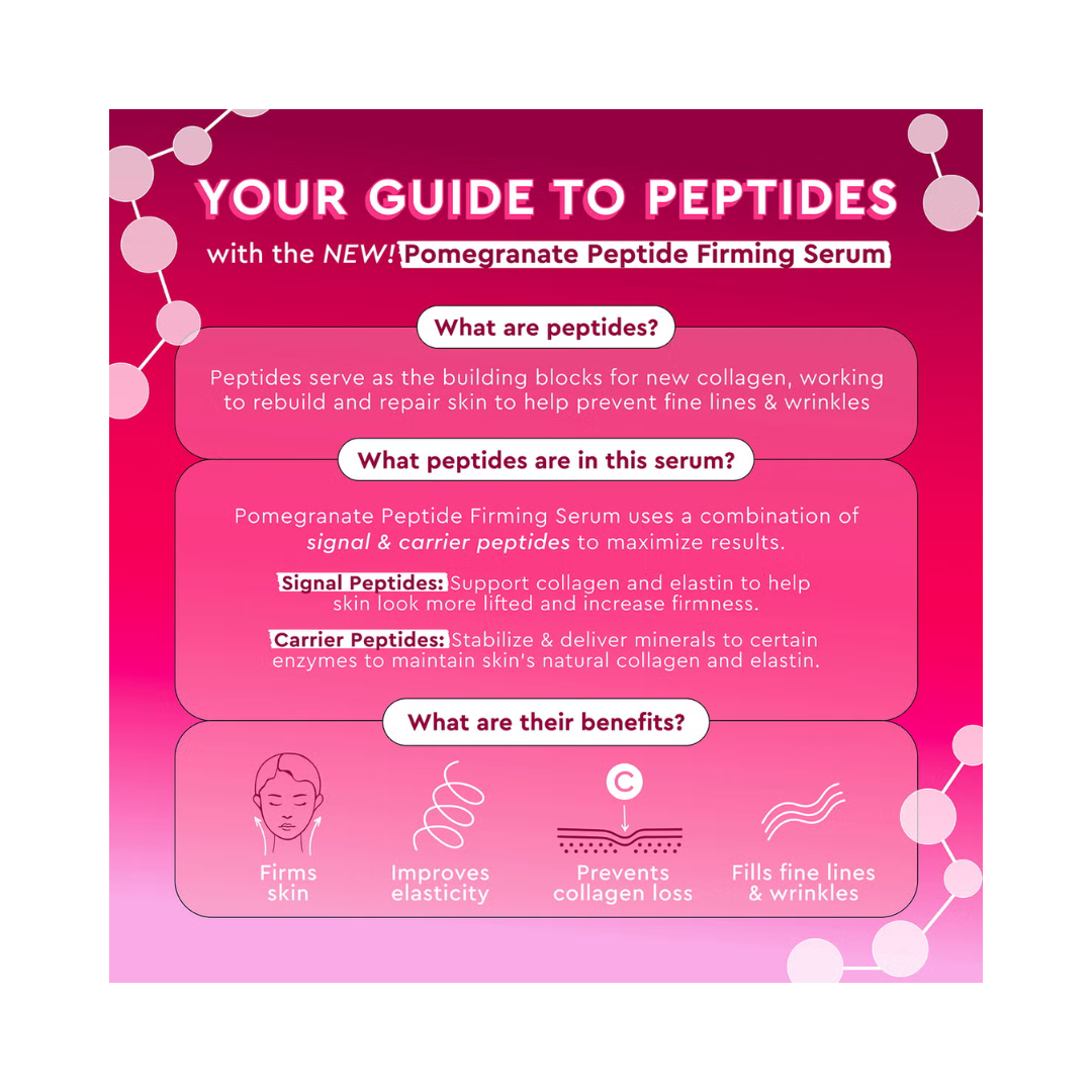 GLOW RECIPE Pomegranate Peptide Firming Serum