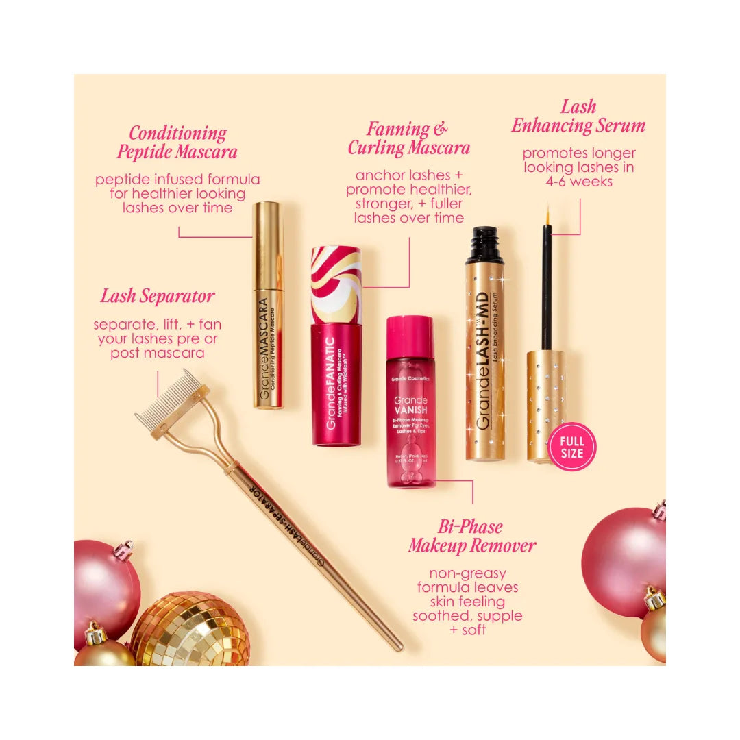 GRANDE COSMETICS Lash Vibes Set