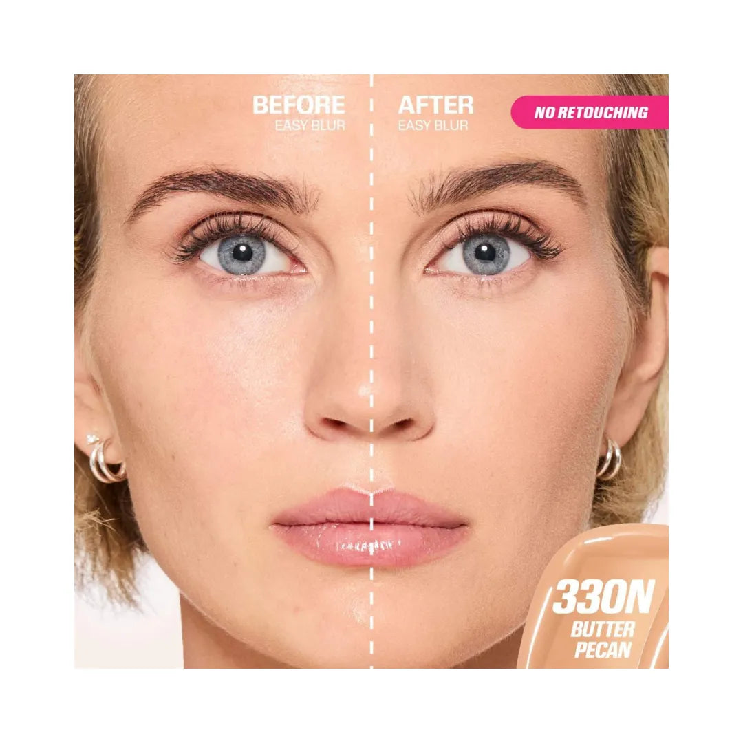 HUDA BEAUTY Easy Blur Natural Airbrush Foundation with Niacinamide