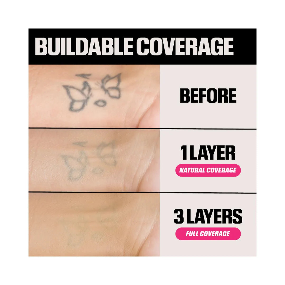 HUDA BEAUTY Easy Blur Natural Airbrush Foundation with Niacinamide